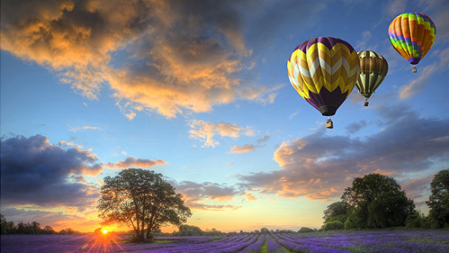 sunset-balloon-flight