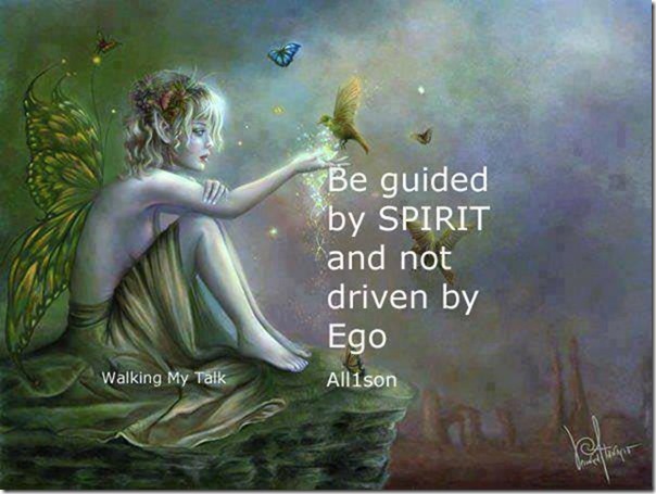 be guided by spirit