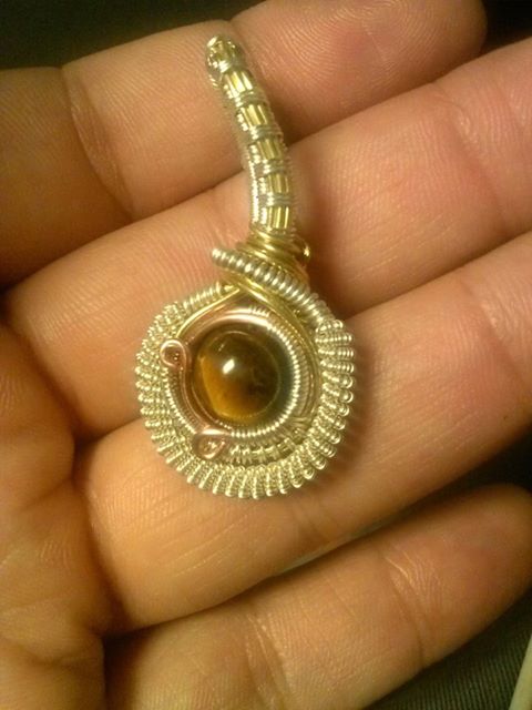Photo:
      Tigers eye mini $50 copper and Sterling silver.