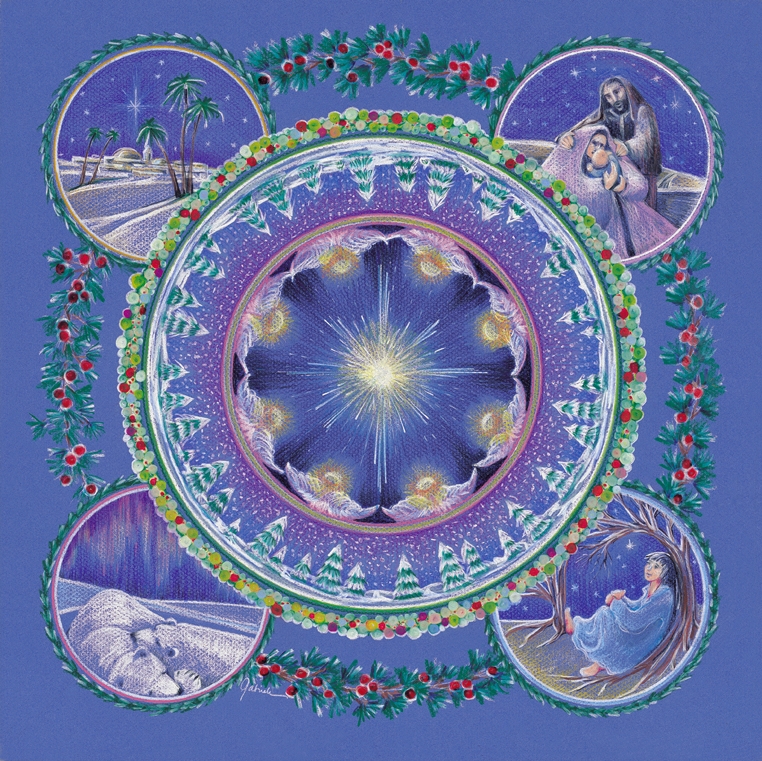 C201
      Christmas Mandala
